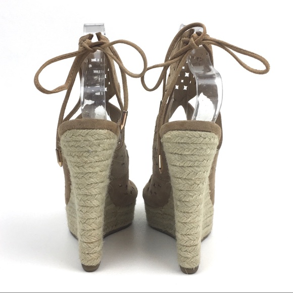 Aquazzura sexy thing wedge sandal heel cut out - Picture 4 of 8